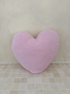 Pink Heart Cushion (7039546130498)