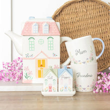 Load image into Gallery viewer, Pastel House Shaped Teapot (7442825740354)