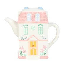 Load image into Gallery viewer, Pastel House Shaped Teapot (7442825740354)