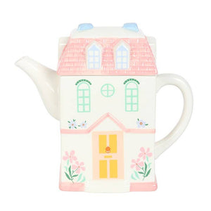 Pastel House Shaped Teapot (7442825740354)