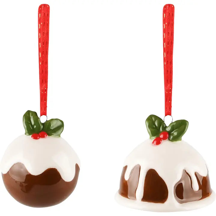 Christmas Pudding Ornament Assorted (7328361119810)