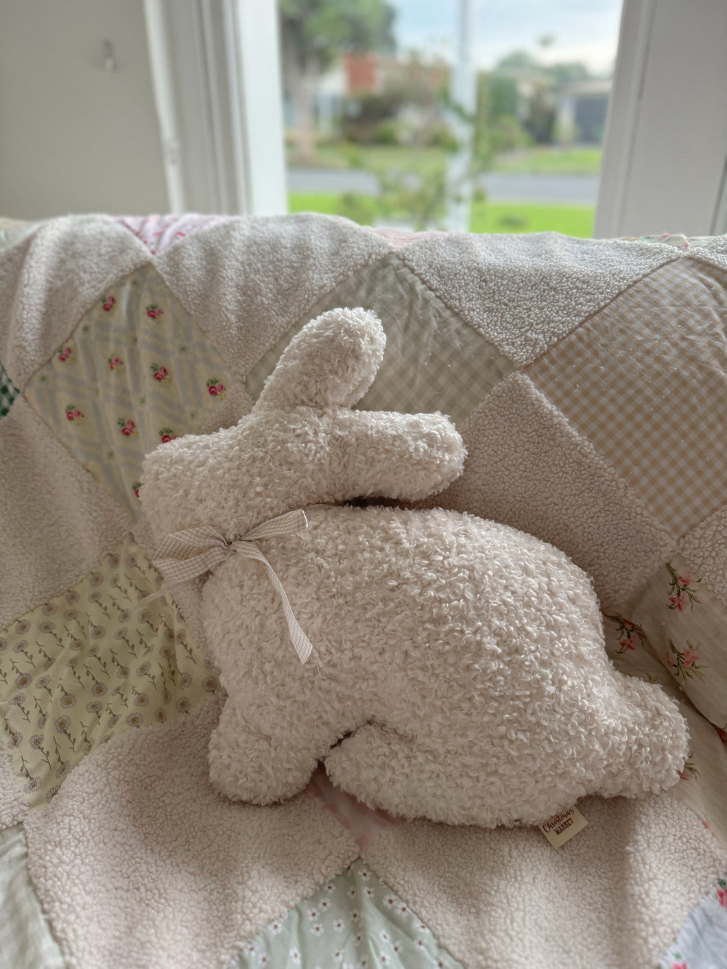 White Bunny Pillow (7078500106306)