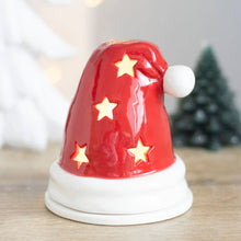 Load image into Gallery viewer, Christmas Santa Hat Incense Cone Burner and Tealight Holder (7330222866498)