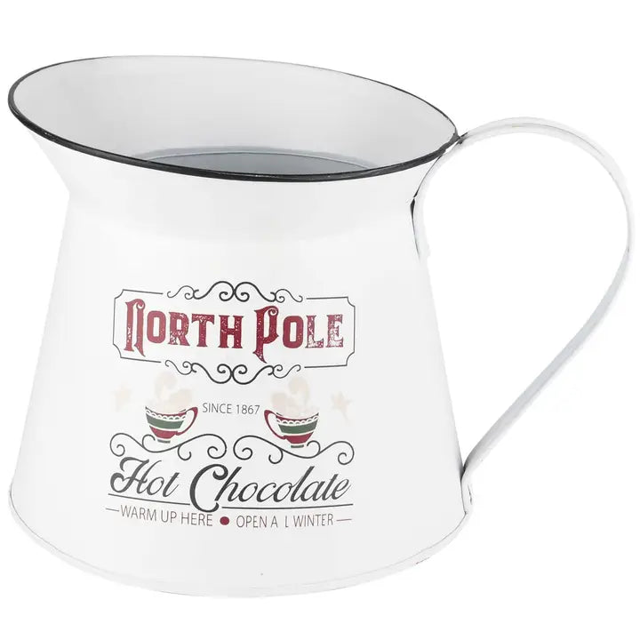 North Pole Hot Chocolate Metal Jug (7328364036162)