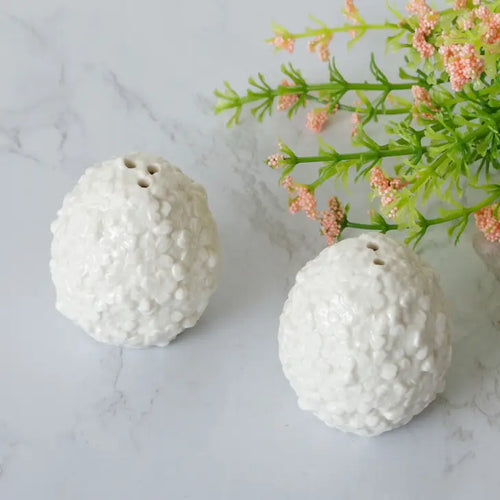 Floral Egg Salt & Pepper Shakers Set of 2 (7049625272386)