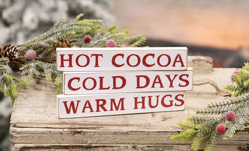 Hot Cocoa Mini Sign Assorted (6955300225090)