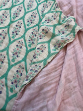 Load image into Gallery viewer, Spring Floral Diamond Muslin Blanket
