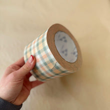 Load image into Gallery viewer, Pastel Plaid Kraft Tape Roll (7315590774850)