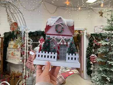 4319090 Pink Lighted House (7549340287042)