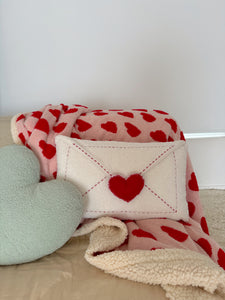 Be My Valentine Fleece Blanket (7039546785858)