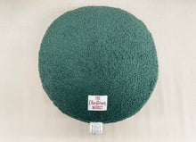 Load image into Gallery viewer, Green Peppermint Swirl Boucle Cushion (7023300804674)