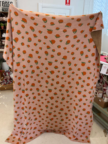Oranges and Apricots Blanket