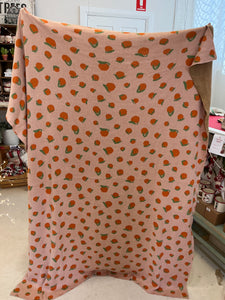 Oranges and Apricots Blanket