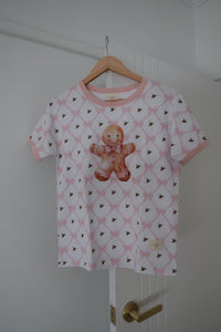 Womens Gingerbread Bows Tee - PRE ORDER (7232186056770)