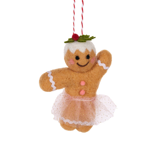Wool Gingerbread Ballerina (6959943254082)