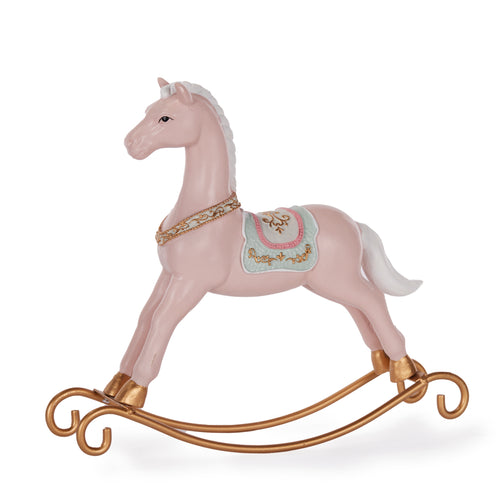 Enchanting Pink Rocking Horse (6960276144194)