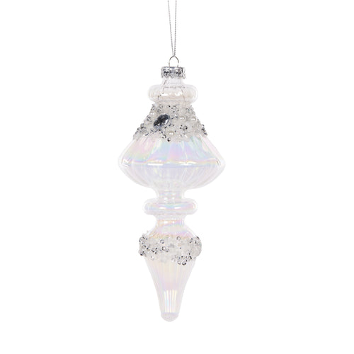17.5cm Cut Jewel Finial Hanging (6960283385922)