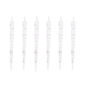 6 Pack Clear Icicles Hanging (6960284565570)