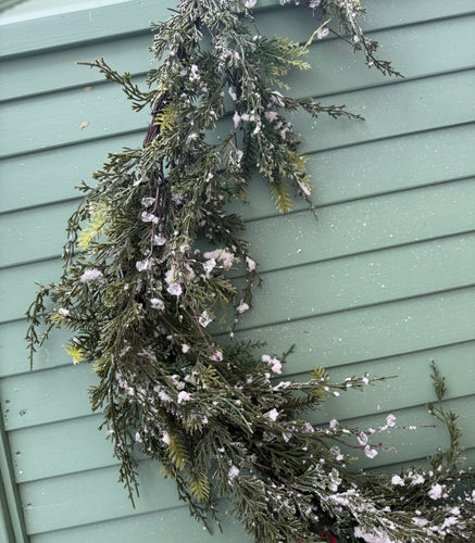 G219712 - 5' Snowy Cedar Garland (7025067688002)