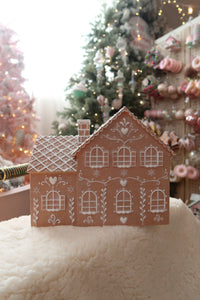 Style 3 Brown Gingerbread House - PRE ORDER (7215567011906)