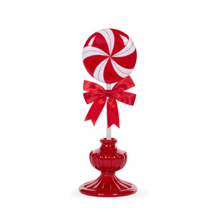 43Cm Potted Peppermint Lollipop (7356471541826)