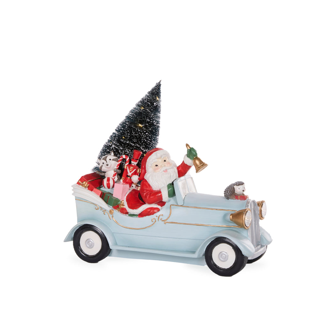 Frosty Santa Driving Car (7362755788866)