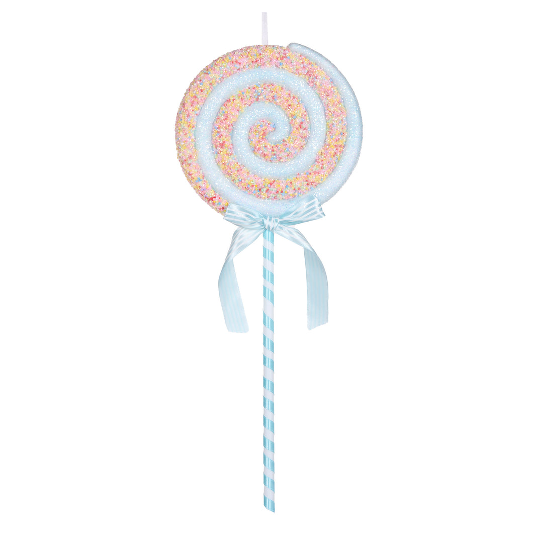 Blue Sprinkles Swirl Lollipop (7356472426562)