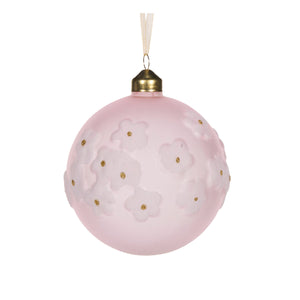 Embossed Floret Bauble (7364624973890)