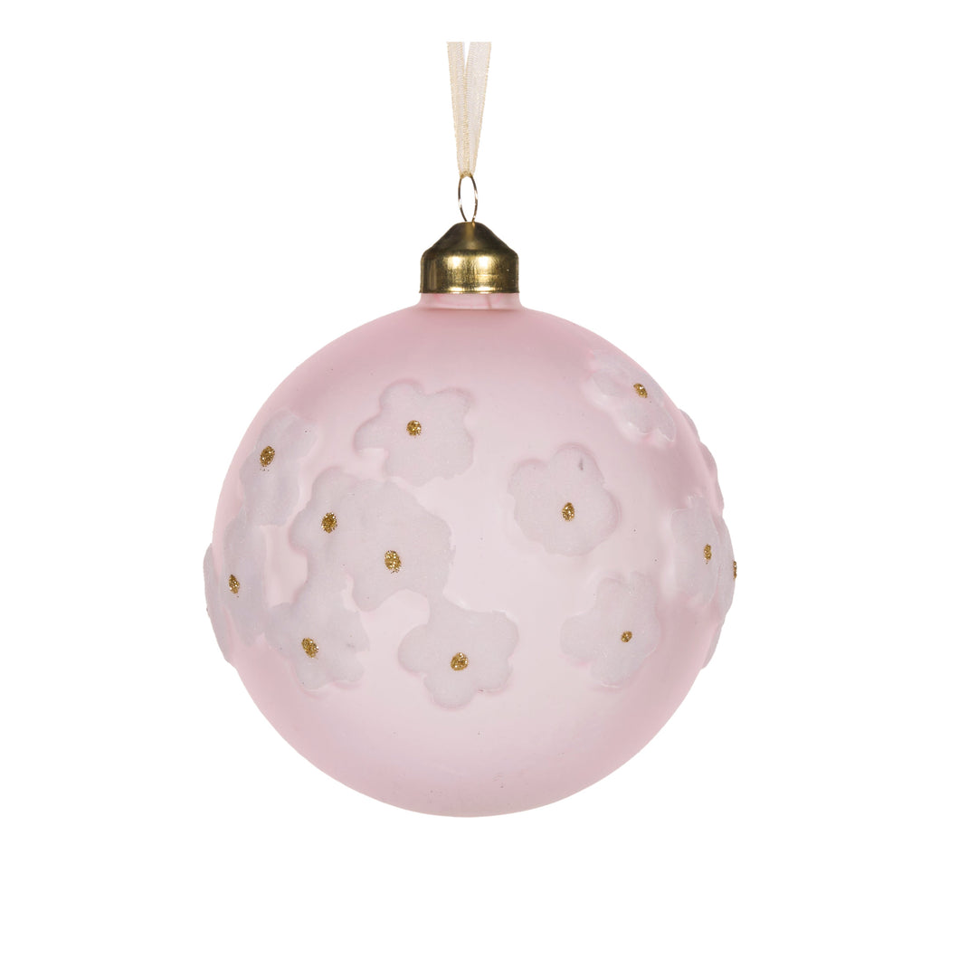 Embossed Floret Bauble (7364624973890)