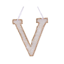 Load image into Gallery viewer, Sparkling Letter V (7356473606210)