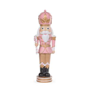 LED Pink and Champagne Nutcracker with Candy Cane (7358152441922)