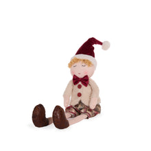 Load image into Gallery viewer, Sitting Jasper and Holly Elves (7358160994370)