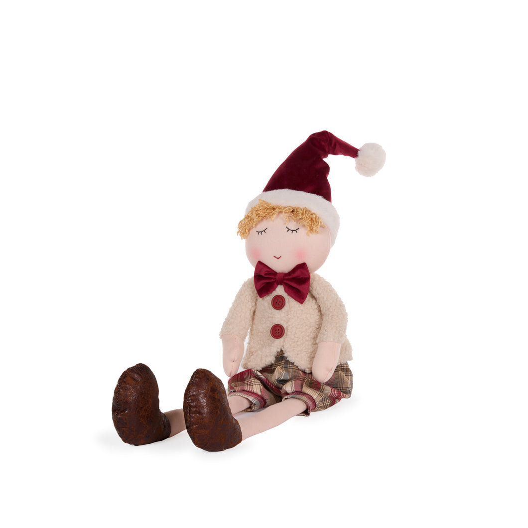 Sitting Jasper and Holly Elves (7358160994370)