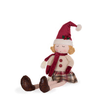 Load image into Gallery viewer, Sitting Jasper and Holly Elves (7358160994370)