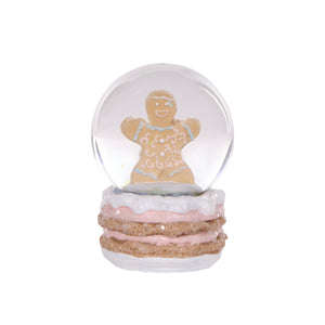 Piped Pastel Gingerbread Man Snowglobe (7362804809794)