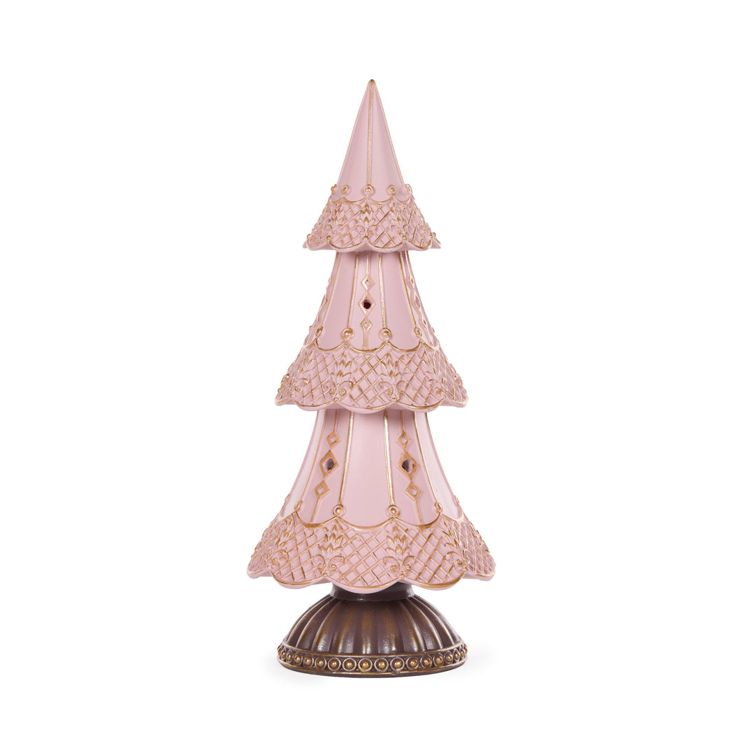 30.5Cm Exquisite Pink Layered Tree (7362755526722)