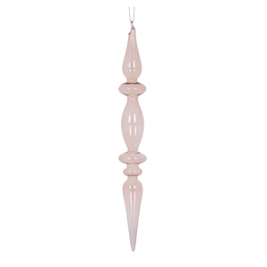 Glass Pinnacle Finial Linnen (7362768830530)