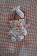 Load image into Gallery viewer, Baby Gingerbread Bows Romper - PRE ORDER (7232186449986)