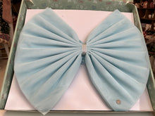 Load image into Gallery viewer, Baby Blue Door Bow with Tails (7551183716418)