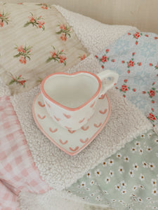 Heart Cup and Saucer Set (7039547408450)