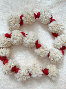 Pom Pom with Red Ball Garland (6979390013506)