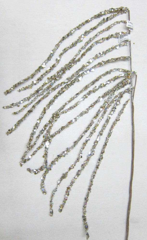 FL114 - 76cm Champagne Multi Tassle Spray (7257921847362)
