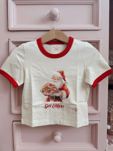 Baby GOT MILK SANTA Tee (7346728992834)