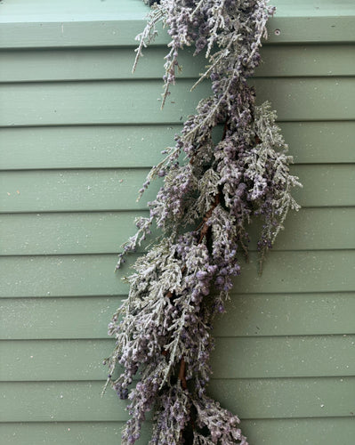 G219814 - 5.5' Iced Juniper Berries Garland (7025070112834)