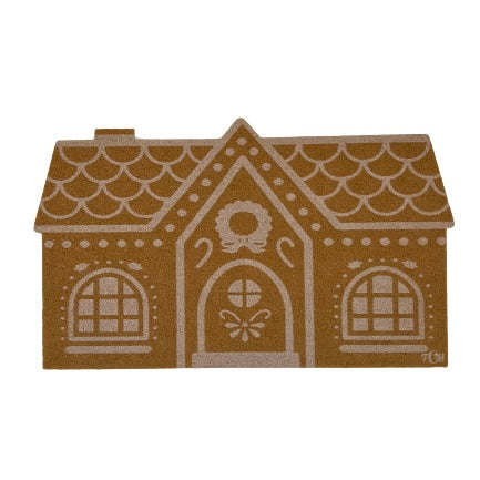 Gingerbread House Door Mat (6976171114562)