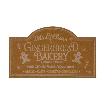 Gingerbread Bakery Door Mat (6976169803842)