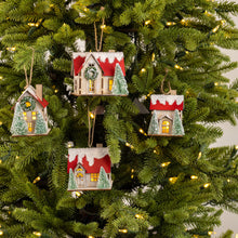 Load image into Gallery viewer, G219785 - Lighted House Ornament Assorted (7021404487746)