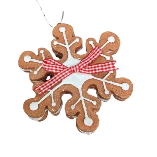 Snowflake Cookie Hanging - GAA066 (6646278651970)