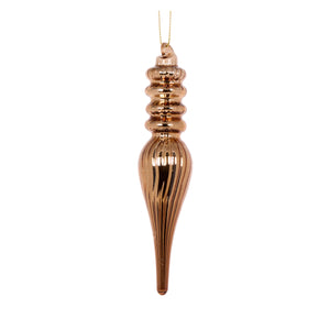High Shine Brown Drop Finial (7465297838146)