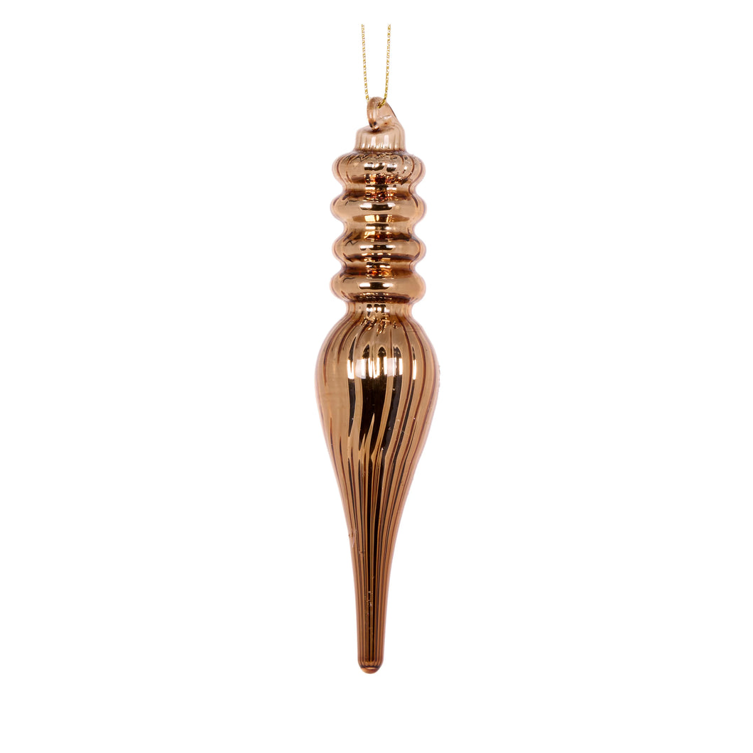 High Shine Brown Drop Finial (7465297838146)